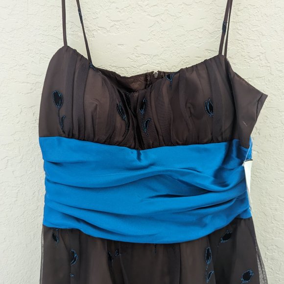 Masquerade Vintage Y2K Formal Prom Dress Tulle Glitter Ball Gown Size 13/14 NWT - Picture 5 of 10